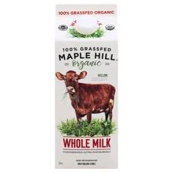 Maple Hill Organic Organic Whole Milk 0.5 gl