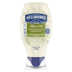 Hellmann's Mayonnaise Dressing Squeeze Bottle with Olive Oil, 20 oz
