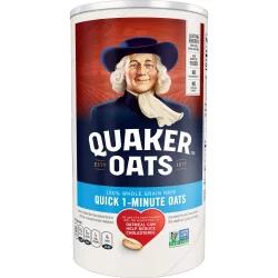 Quaker Oats Heart Healthy Quick 1-Minute Oatmeal