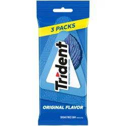 Trident Original Flavor Sugar Free Gum With Xylitol