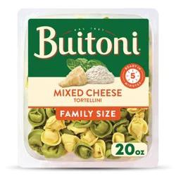 Buitoni Mixed Cheese Tortellini, Refrigerated Pasta, 20 oz Family Size Package