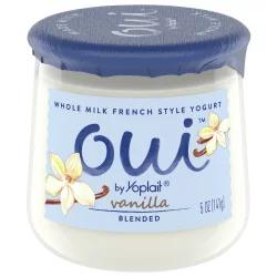 Oui by Yoplait French Style Yogurt, Vanilla, Gluten Free Yogurt, 5.0 oz