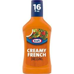Kraft Creamy French Salad Dressing Bottle