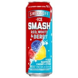 Smirnoff Ice Smash Red, Whit & Blue Can