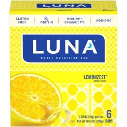 Luna Whole Nutrition Bar Lemonzest