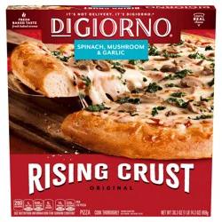 DIGIORNO Frozen Pizza - Spinach, Mushroom and Garlic Pizza - Rising Crust Pizza