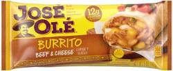 José Olé Beef & Cheese Burrito 5 oz