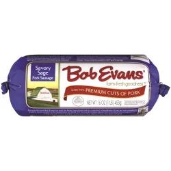 Bob Evans Premium Cuts of Pork Sausage Savory Sage