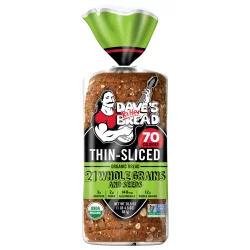 Dave's Killer Bread® Thin-Sliced 21 Whole Grains and Seeds Organic Bread 20.5 oz. Bag