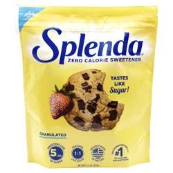 Splenda Zero Calorie Granulated Sweetener, 9.7oz Resealable Pouch