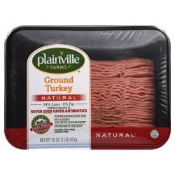 Plainville Farms 94% Ground Turkey Antibiotic Free