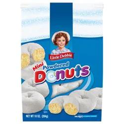 Little Debbie Snack Cakes, Little Debbie Family Pack Powdered Mini Donuts (bagged)