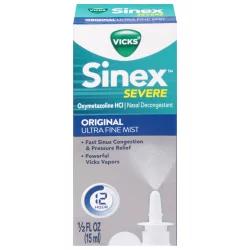 Sinex Vicks Nasal Decongestant 0.5 oz