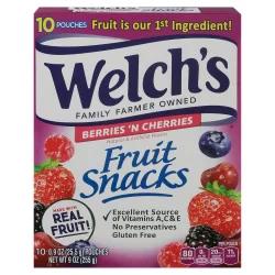 Welch's Berries 'N Cherries Fruit Snacks