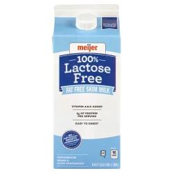 Meijer Lactose Free Ultra-Pasteurized Fat Free Milk