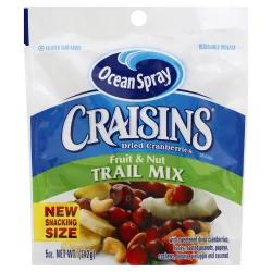 Ocean Spray Craisins Fruit Nut Trail Mix