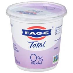 Fage Total 0% Milkfat All Natural Nonfat Greek Strained Yogurt