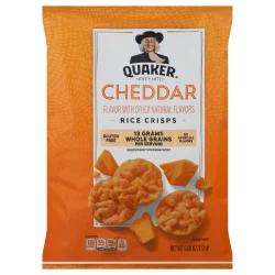 Quaker Cheddar Rice Crisps 6.06 oz