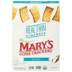 Mary's Gone Crackers Gluten Free Real Thin Sea Salt Crackers