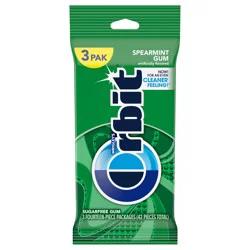 Orbit Spearmint Sugar Free Chewing Gum Multipack, 14 ct (3 Pack)