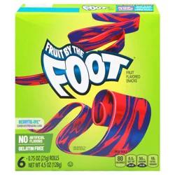 Fruit By The Foot Gelatin Free Berrytie-Dye Fruit Flavored Snacks 6 - 0.75 oz Rolls