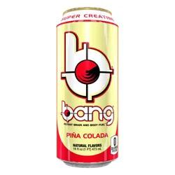 Bang Energy Pina Colada Flavor 16 Fl Oz