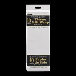 Unique Industries Tissue Gift Wrap White