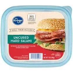 Kroger Deli Thin Sliced Uncured Hard Salami