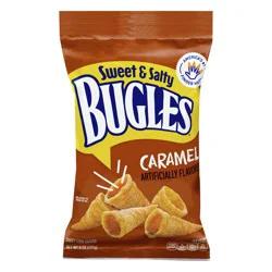 Bugles Caramel Sweet & Salty Crispy Corn Snacks