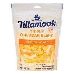 Tillamook Farmstyle Cut Triple Cheddar Shredded Cheese