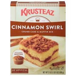 Krusteaz Cinnamon Swirl Crumb Cake Mix