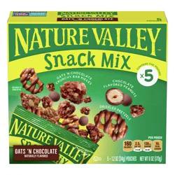 Nature Valley 5 Pack Oats 'N Chocolate Snack Mix 5 1.2 oz 5 ea