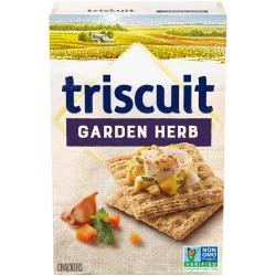 Triscuit Garden Herb Crackers Natural Fla