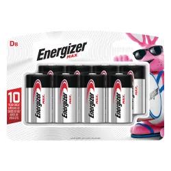 Energizer Max D Batteries - 8pk Alkaline Battery