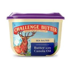 Challenge Dairy Spreadable Sea Salted Butter with Canola Oil 15 oz