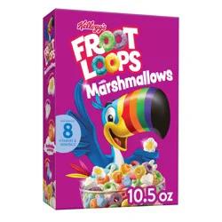 Kellogg's Froot Loops Original with Marshmallows Cold Breakfast Cereal