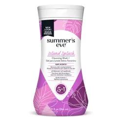 Summer's Eve Island Splash Daily Feminine Wash, Removes Odor, pH Balanced, 9 fl oz