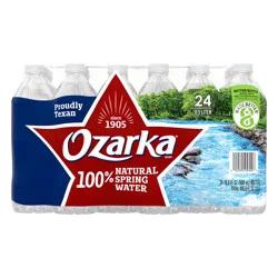 Ozarka Brand 100% Natural Spring Water Bottles
