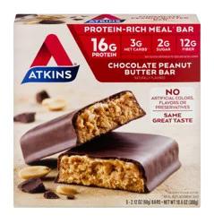 Atkins Chocolate Peanut Butter Meal Bars