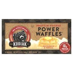 Kodiak Cakes Power Waffles, Buttermilk & Vanilla, 13.40 oz/10 ct