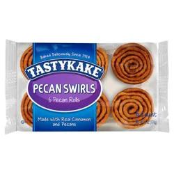 Tastykake Pecan Swirls Sweet Rolls 6 ea