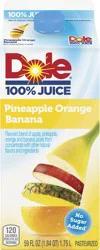 Dole 100% Juice Pineapple Orange Banana Chilled Juice