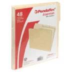 Pendaflex Essentials Letter Size 3Tab Manila File Folder