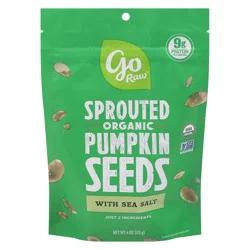 Go Raw Sprouted Organic Pumpkin Seeds with Sea Salt