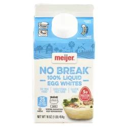 Meijer No Break 100% Liquid Egg Whites