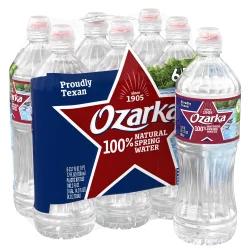 Ozarka Brand 100% Natural Spring Water Sport Cap Bottles