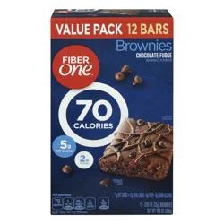 Fiber One Value Pack Chocolate Fudge Brownies 12 ea