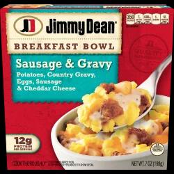 Jimmy Dean Sausage & Gravy Breakfast Bowl
