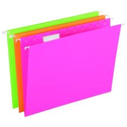 Pendaflex Glow Hanging Folders, Asssorted