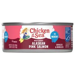 Chicken of the Sea Wild Caught Alaskan Pink Salmon, Skinless & Boneless